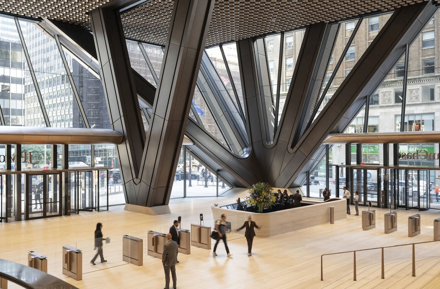 ▲摩根大通紐約總部。(圖/翻攝Foster + Partners官網)