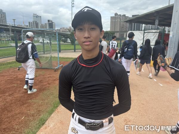 ▲辭修中學游宗翰。(圖/記者蘇嘉偉攝)