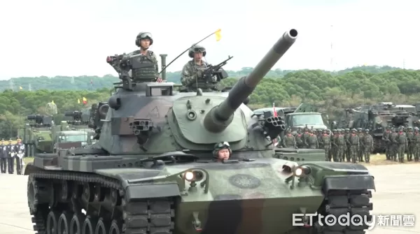 ▲王定宇指出我國向美採購M1A2T戰車時,沒有一併購買BMS。(圖/記者許靖騏攝)