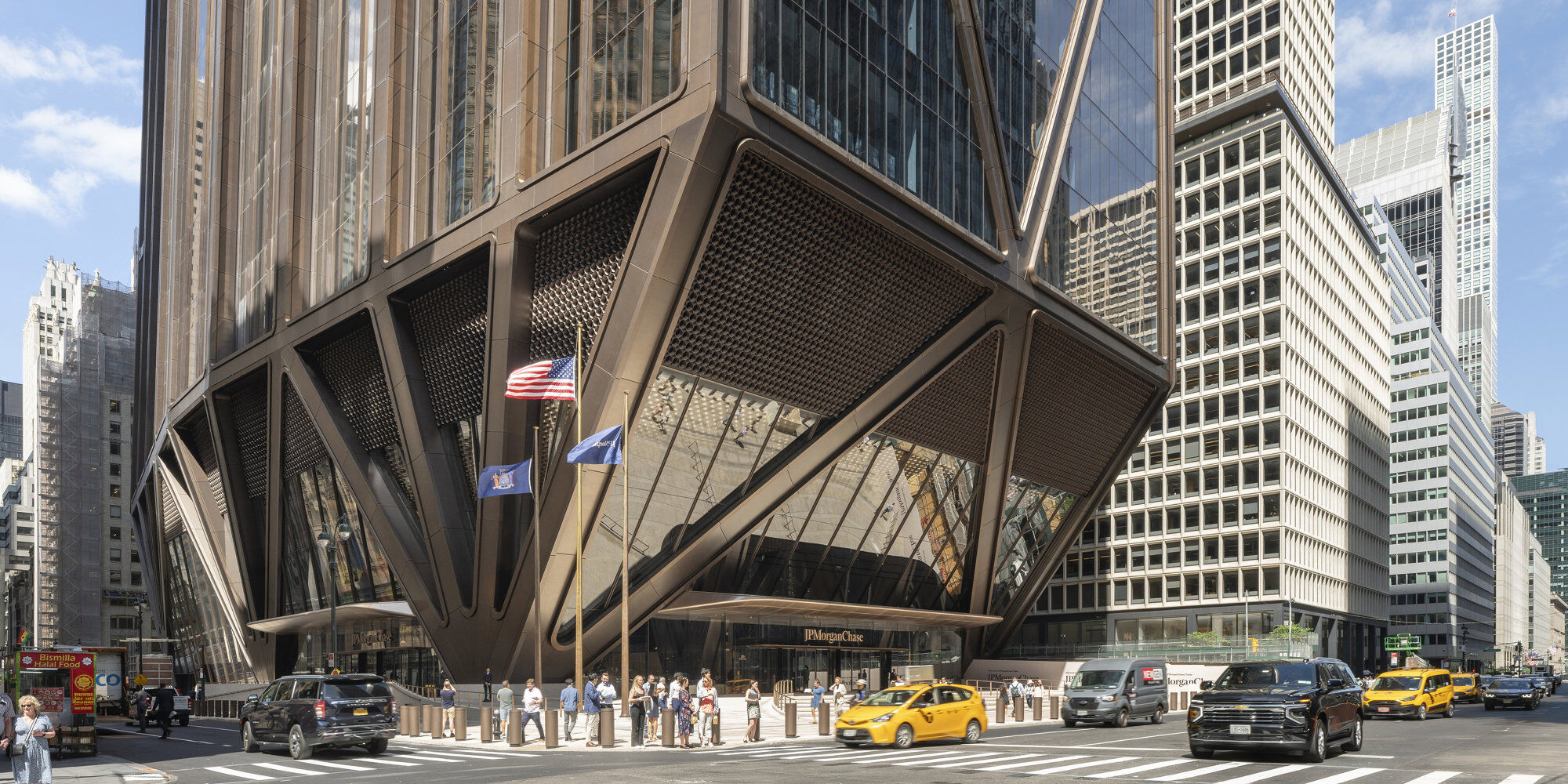 ▲摩根大通紐約總部。(圖/翻攝Foster + Partners官網)