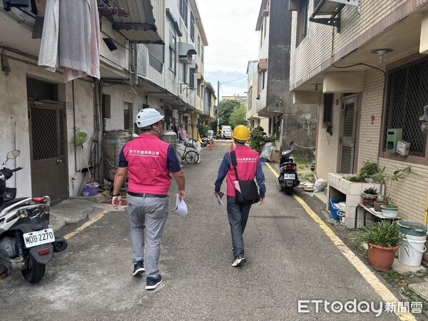 ▲▼新竹工地地層下陷 都展處檢查結果曝光:部分市民可安心返家。(圖/記者楊永盛翻攝)