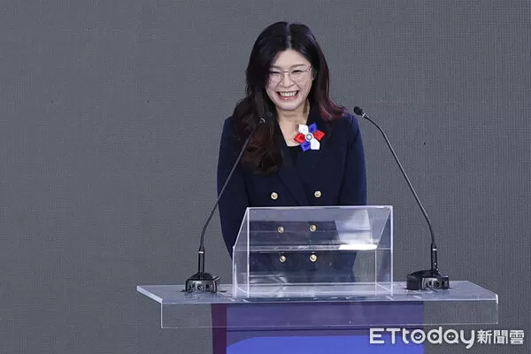 ▲鄭麗文1日在國民黨全代會正式接任黨主席。(圖/記者林敬旻攝)