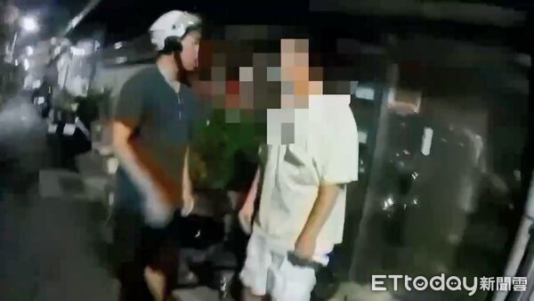 ▲信義警分局追查汽車追撞7車車禍,連續多次追捕2名毒蟲 。(圖/記者張君豪翻攝)