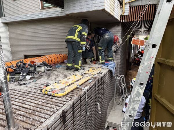 ▲▼北投溫泉池傳出意外,一對男女被發現倒臥池中命危。(圖/記者張君豪翻攝)