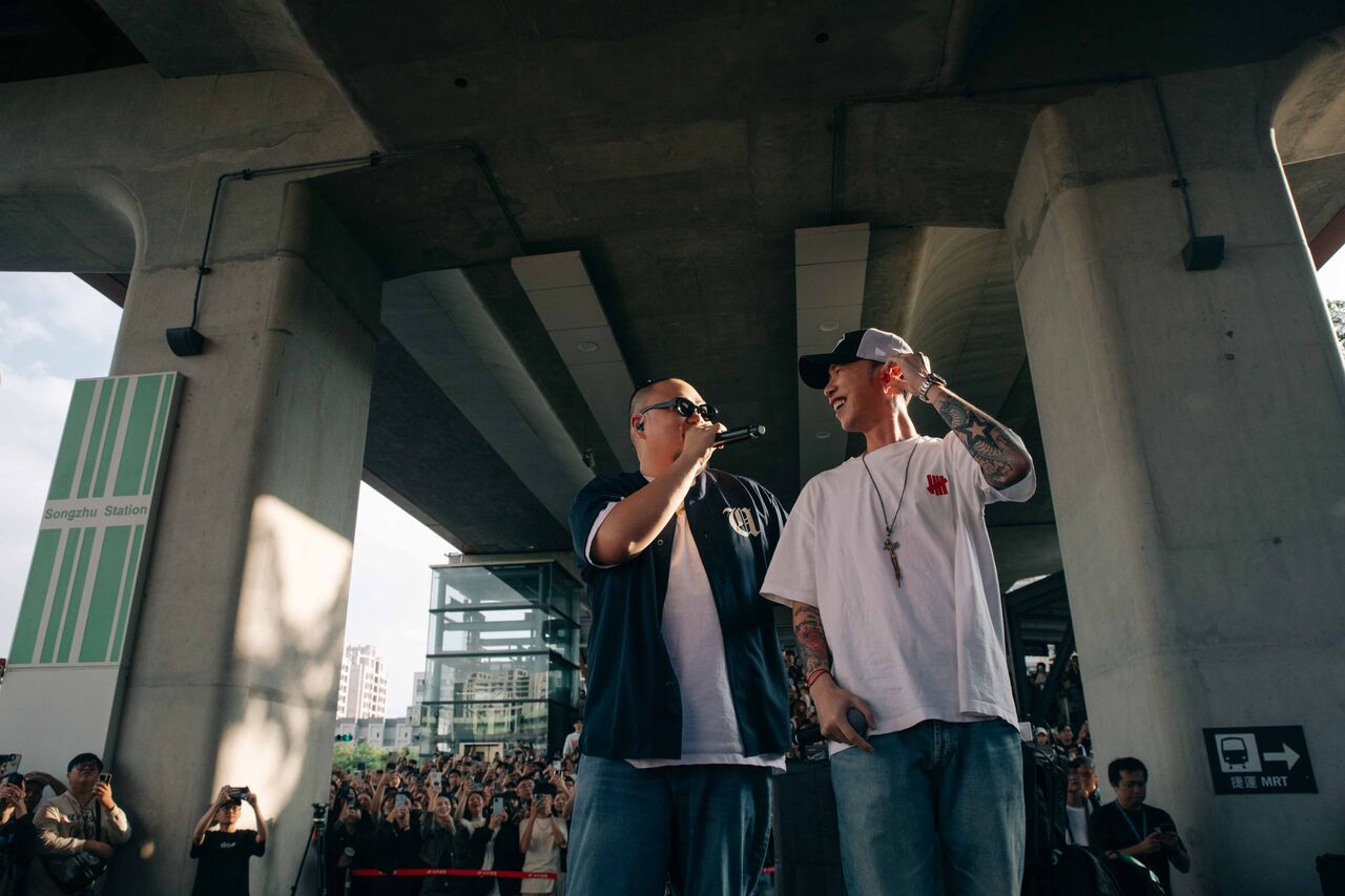 ▲▼頑童MJ116台中造勢。(圖/本色提供)