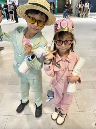 ▲▼獨家/GD點讚他們影片!台灣兄妹被邀入大巨蛋 媽媽震撼:奇蹟發生。(圖/Instagram/a01140907、Threads/ru819871021授權提供)