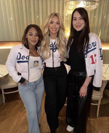 ▲貝茲(Mookie Betts)弗里曼(Freddie Freeman)、大谷翔平的妻子合照。(圖/IG:chelseafreeman5 )