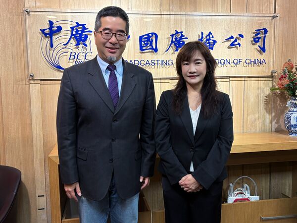 ▲蕭旭岑接受千秋萬事專訪。(圖/廣播節目千秋萬事提供)