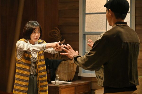 ▲孫綻在《寶島西米樂 傳承》綁架蔡祥。(圖/台視提供)