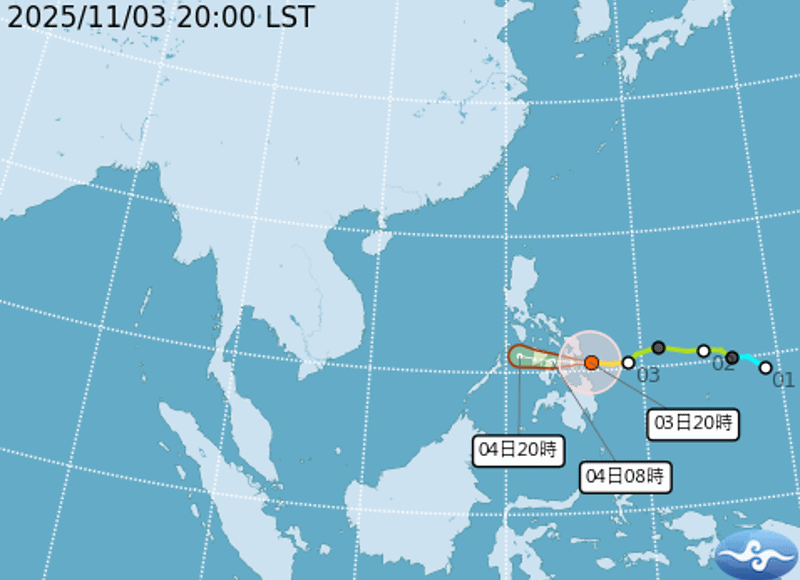 ▲▼             。(圖/中央氣象署、翻攝NOAA)