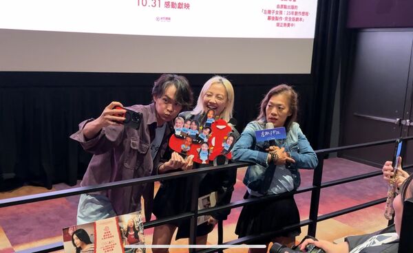 ▲《左撇子女孩》影人出席映後QA。(圖/光年映畫提供)