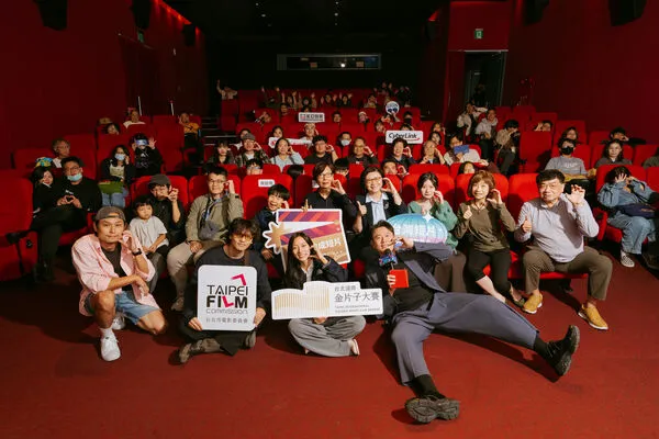 ▲2025金片子大賽映後大合影。(圖/記台北市電影委員會提供)