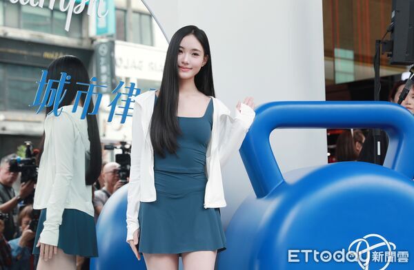 ▲▼小S二女兒Lily出席黛安芬Triumph Athleisure快閃店活動。(圖/記者周宸亘攝)