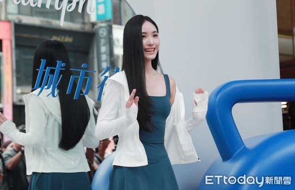 ▲▼小S二女兒Lily出席黛安芬Triumph Athleisure快閃店活動。(圖/記者周宸亘攝)