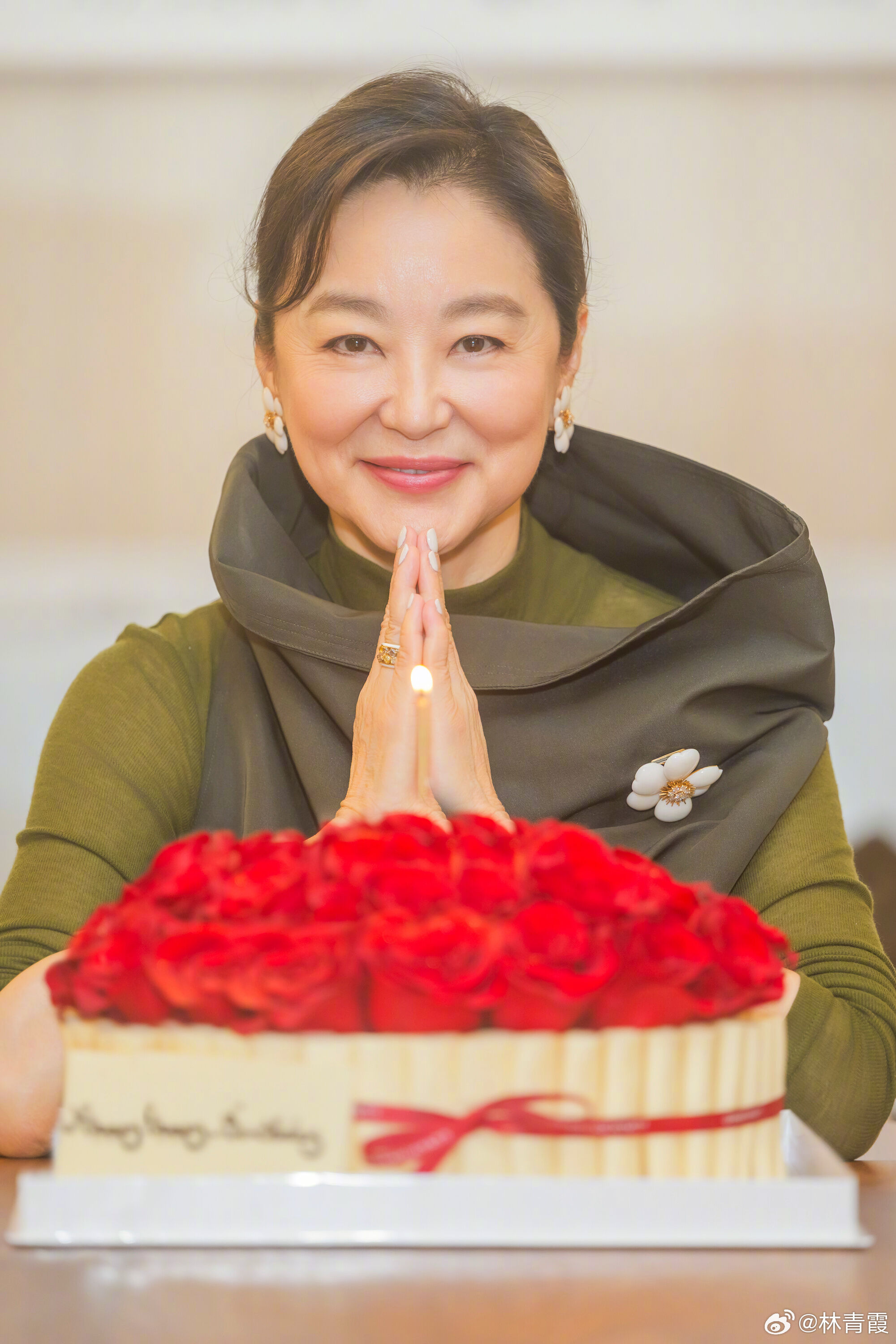 ▲▼ 林青霞 。(圖/翻攝微博)