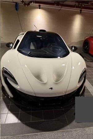 ▲調查局從太子集團查扣出麥拉倫t1,價值1億元。(圖/調查局提供)