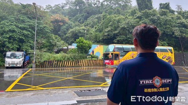 ▲中央警大參訪基隆無人機隊。(圖/記者郭世賢翻攝)