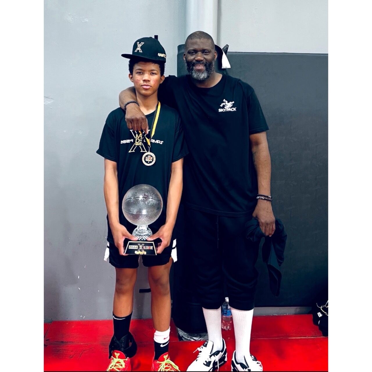 ▲▼前NBA「灌籃王」萊德之子小萊德(Isaiah Rider IV)正式取得我國護照。(圖/凡尼莎提供)