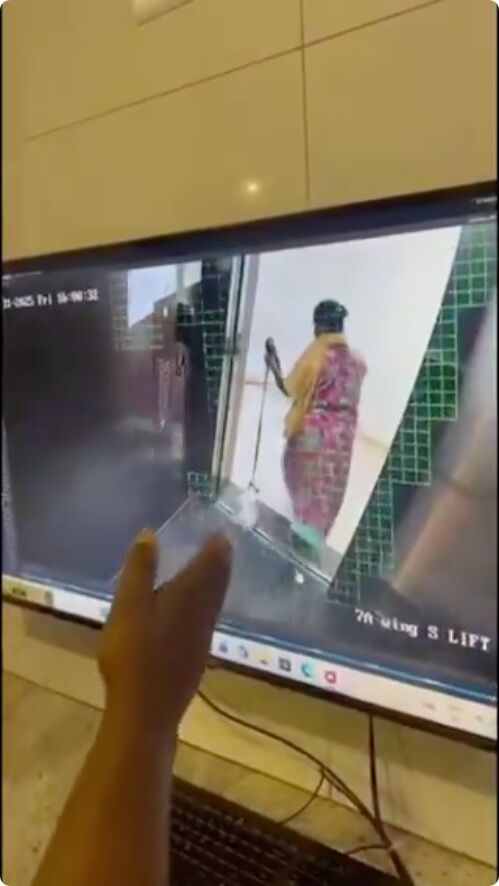 ▲▼印度保母虐死狗。(圖/翻攝X/sagayrajp)