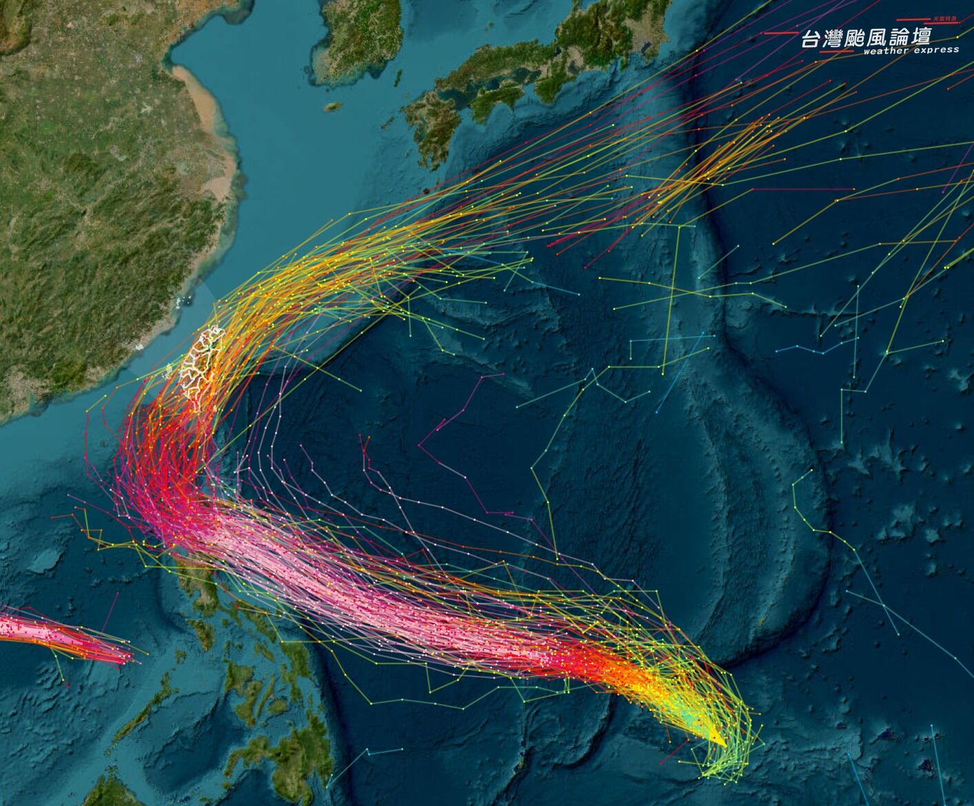 (圖/翻攝「台灣颱風論壇|天氣特急」臉書)