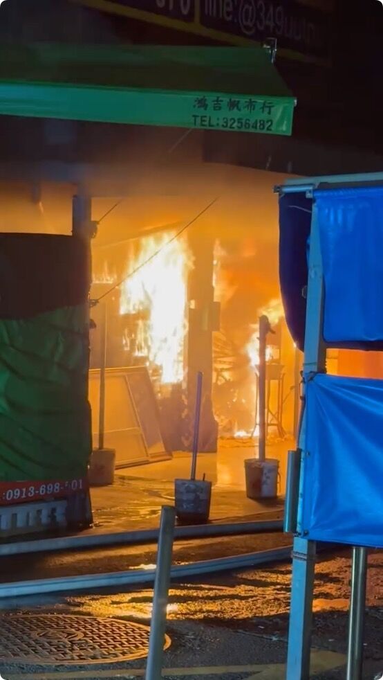 ▲▼黃瓊慧透露南門市場發生氣爆。(圖/翻攝Threads/qn_taiwan)