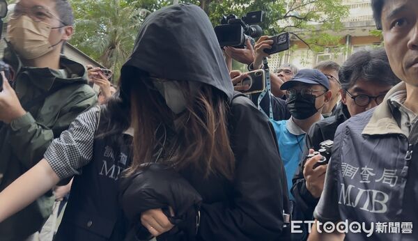 ▲太子集團跨國詐騙洗錢案,被告黃婕遭移送。(圖/記者劉昌松攝)