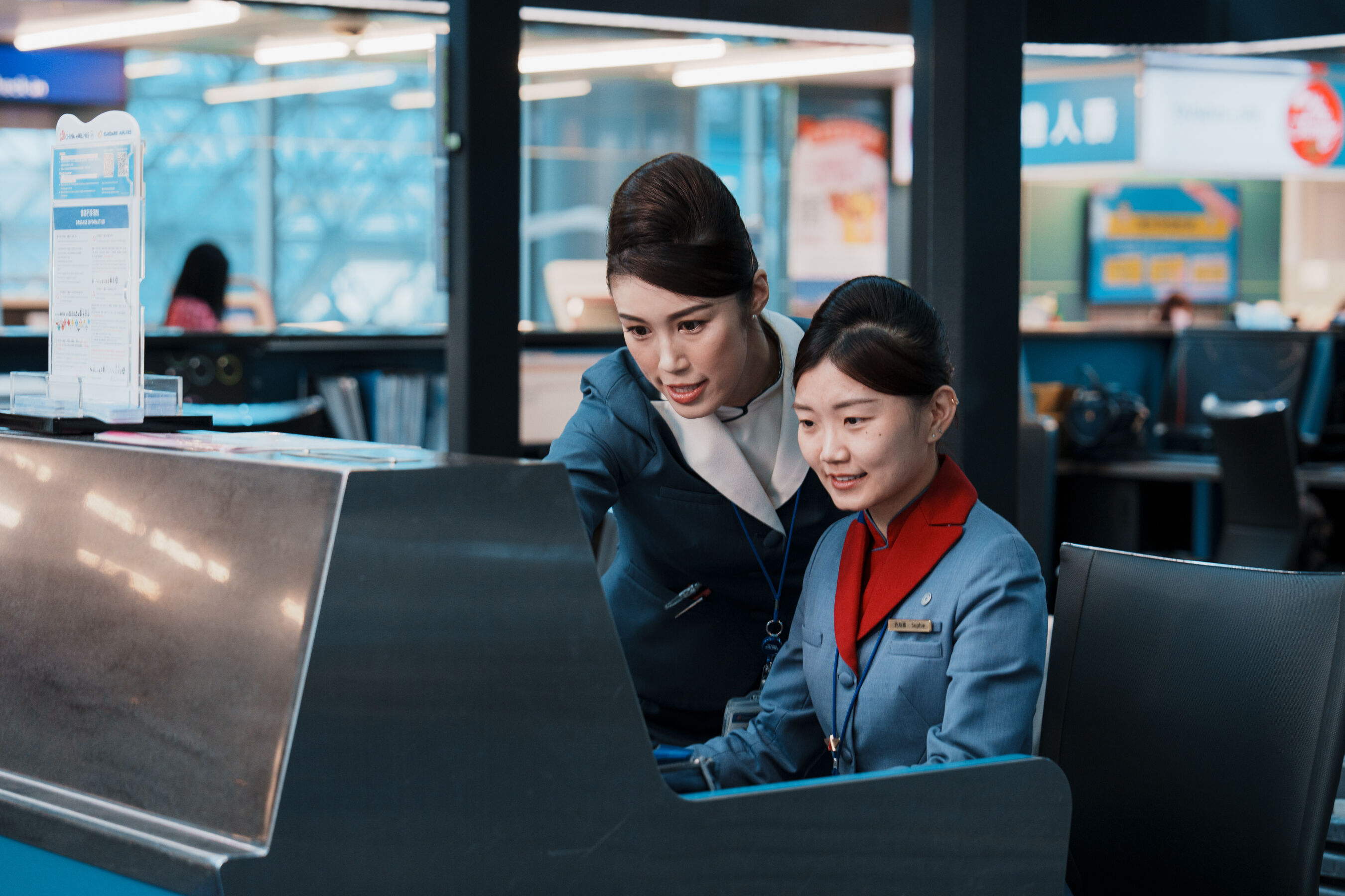 ▲▼ 地勤,中華航空,華航,桃園國際機場,桃園機場公司,服務楷模。(圖/資料照)