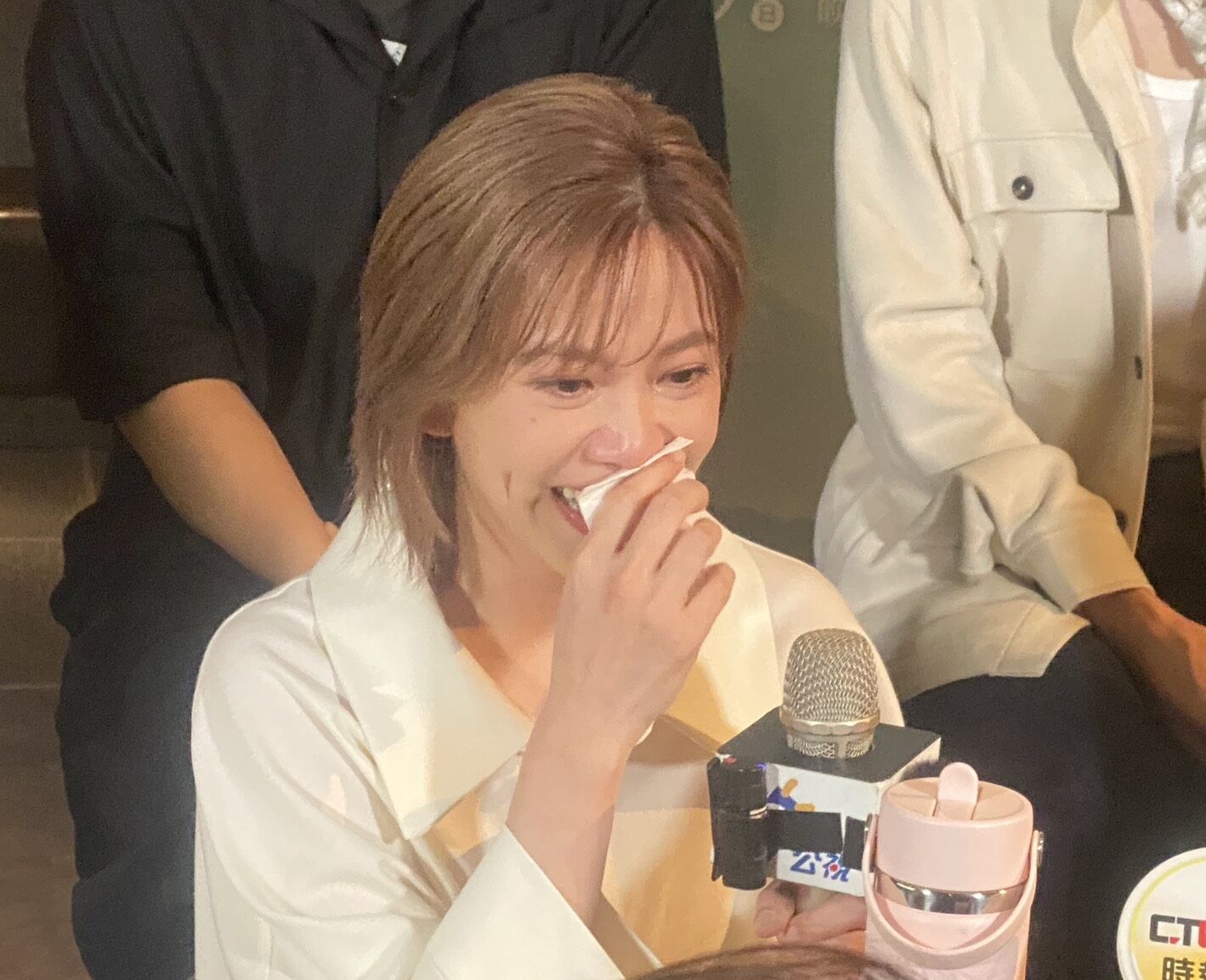 ▲《可以不要再想念我了》由廖苡喬、邱志宇、黃姵嘉、高伊玲、東明相、陳亮彤等人主演。(圖/記者黃國霖攝)