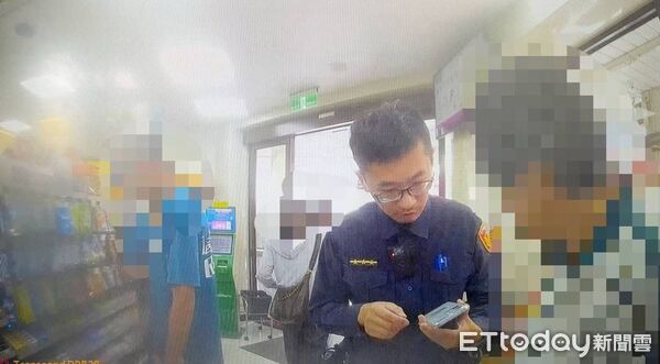 ▲▼金門民眾險遭愛情詐騙,幸好被超商店員攔阻。(圖/記者鄭逢時翻攝)