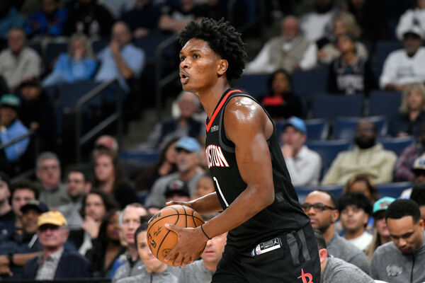 ▲灰熊莫蘭特、火箭湯普森。(圖/達志影像/美聯社)