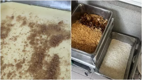 高雄市前鎮高中營養午餐再次引起網友熱議。(Threads@arixu96g授權提供)