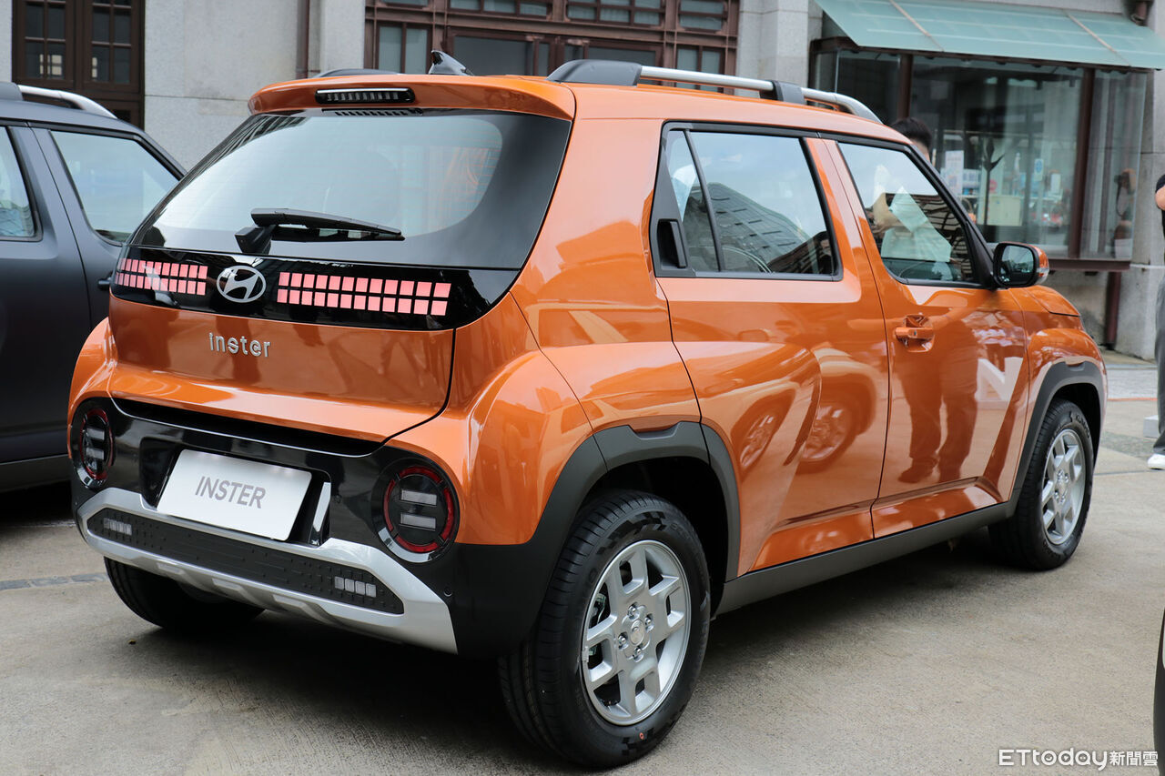 ▲89.9萬起!台灣最便宜電動車Hyundai Inster上市 上半年只有500輛。(圖/記者張慶輝攝)