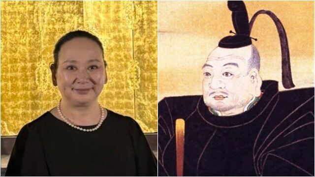 ▲▼德川家康後代「跟他長太像」 對比照超驚人。(圖/翻攝X)