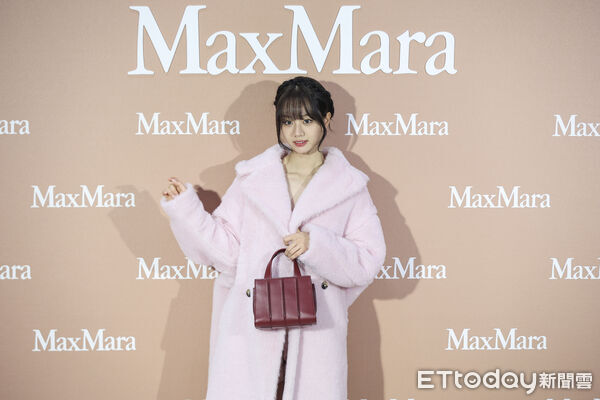 ▲惠利出席Max Mara微風南山開幕。(圖/記者林敬旻攝)