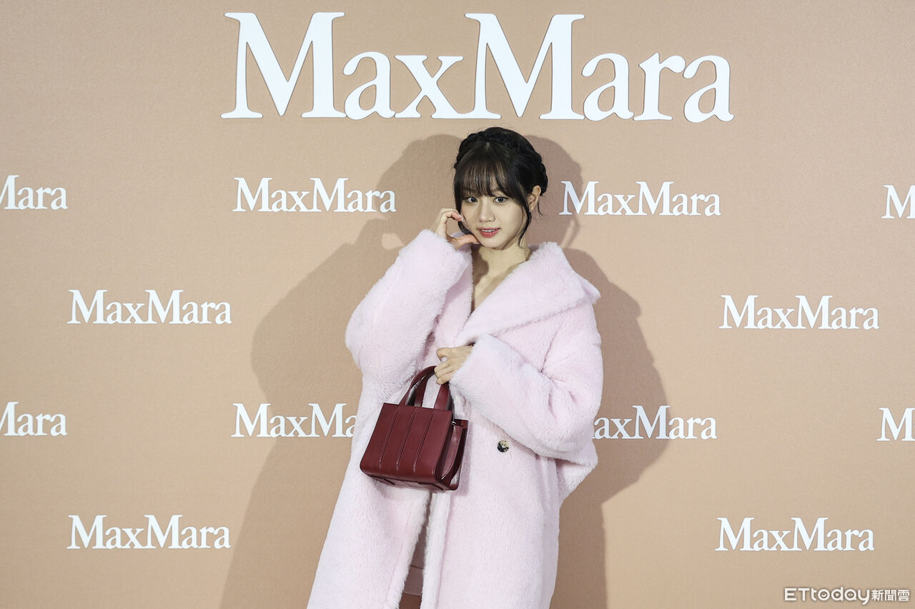 ▲惠利出席Max Mara微風南山開幕。(圖/記者林敬旻攝)