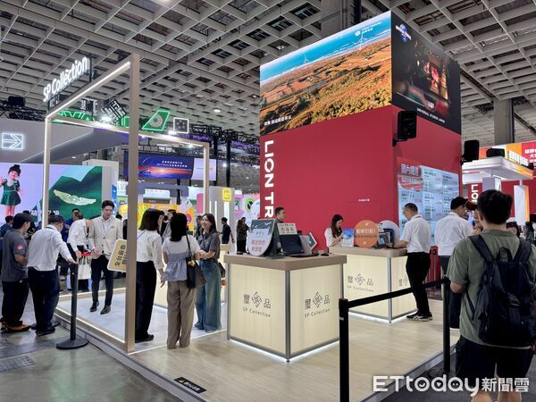 ▲2025ITF台北國際旅展今(7日)登場,ITF台北國際旅展,旅展。(圖/記者彭懷玉攝)