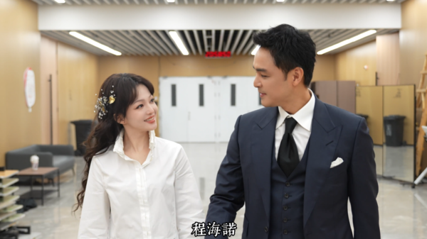 ▲▼明道張韶涵21年後合體重現《天國的嫁衣》。(圖/翻攝自微博/明道)