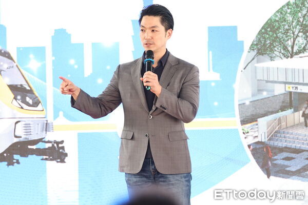 ▲▼蔣萬安出席環狀線東環段CF760區段標工程開工動土典禮 。(圖/記者黃克翔攝)