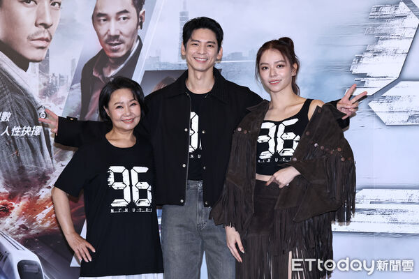 ▲▼ 《96分鐘》破2億謝票見面會-呂雪鳳,林柏宏,宋芸樺。(圖/記者黃克翔攝)