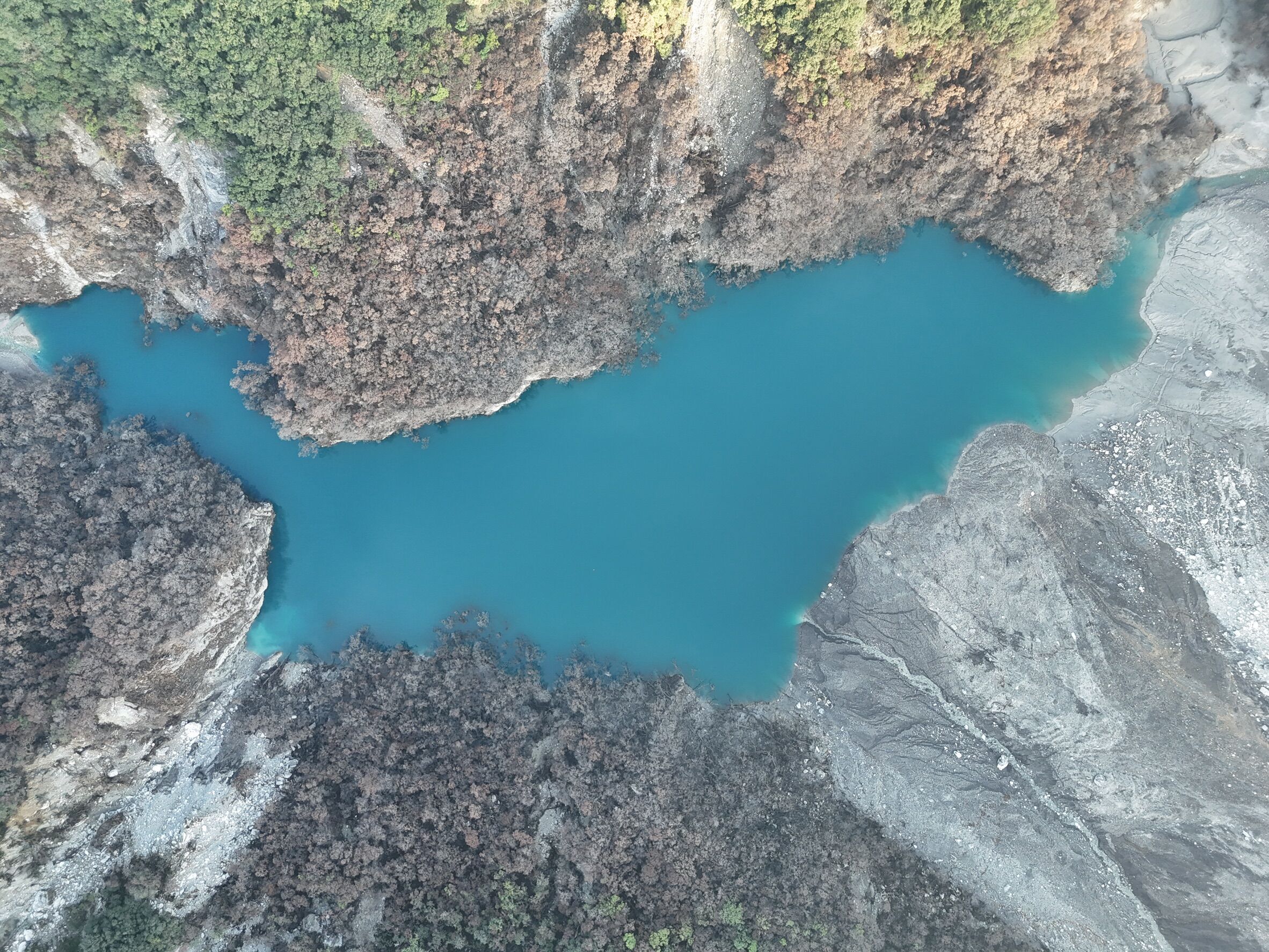 ▲馬太鞍堰塞湖。(圖/花蓮分署提供,下同)