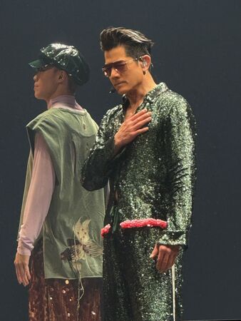 ▲▼郭富城首度唱進高雄巨蛋。(圖/讀者提供)