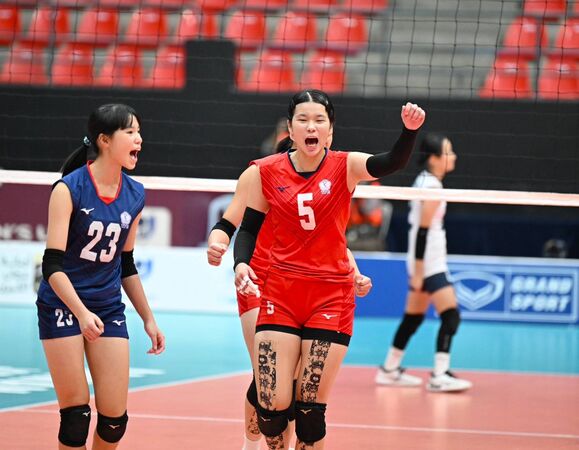 ▲中華隊奪U16女排亞錦賽亞軍,創隊史最佳紀錄。(圖/AVC 亞洲排球聯合會提供)
