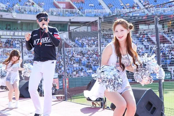 ▲▼ KT巫師啦啦隊「Lady Wiz」。(圖/亞洲職棒交流賽提供)