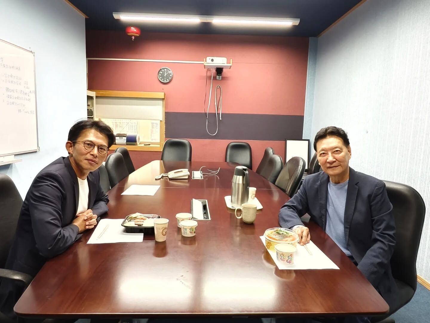 ▲趙少康、黃國昌便當會。(圖/翻攝自Facebook/趙少康)