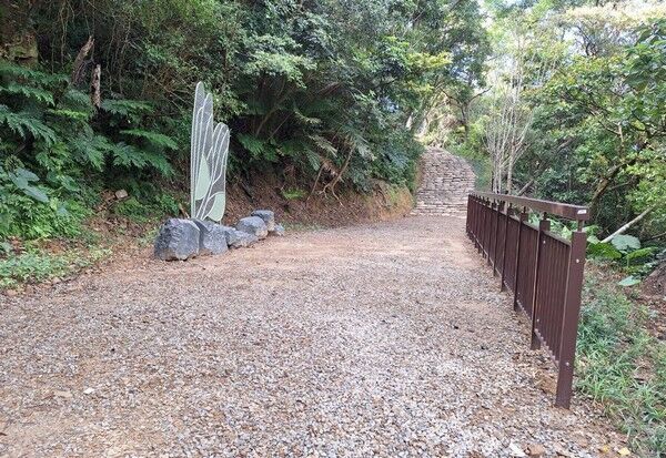 ▲桃園大棟山「大湖之森」步道完工啟用倒數中