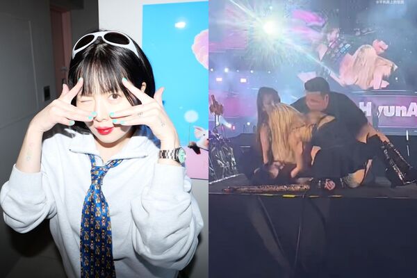 ▲▼泫雅報平安!表演途中暈倒認「不太記得了」連三道歉。(圖/翻攝自Instagram/hyunah_aa)