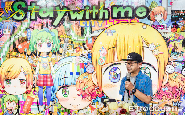 ▲日本超扁平藝術、新普普藝術代表性的藝術家Mr.於內惟藝術中心舉辦台灣公立美術館首次個展。(圖/高雄市文化局提供)