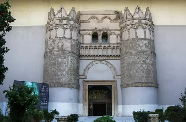 ▲▼大馬士革國家博物館(National Museum of Damascus)。(圖/路透)