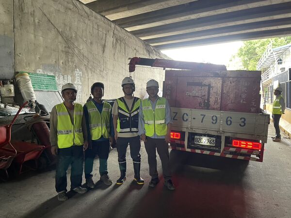 ▲臺北市全力協助宜蘭縣救災。(圖/台北市政府提供)