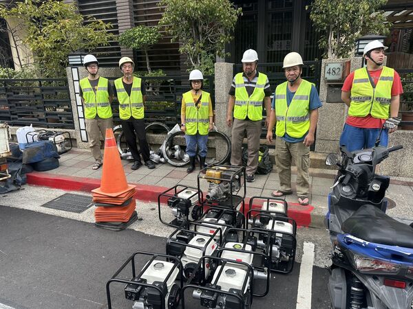 ▲臺北市全力協助宜蘭縣救災。(圖/台北市政府提供)